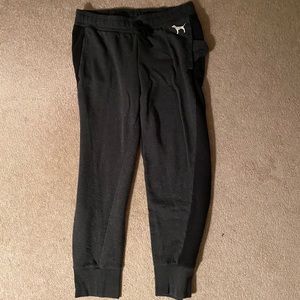 Pink sweatpant joggers